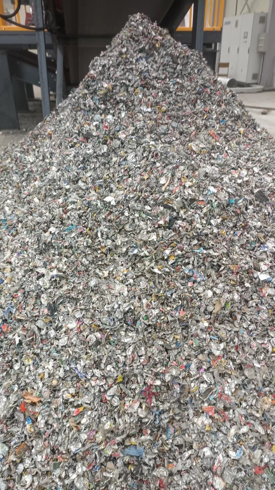 韓國地區路友破碎機打料測試