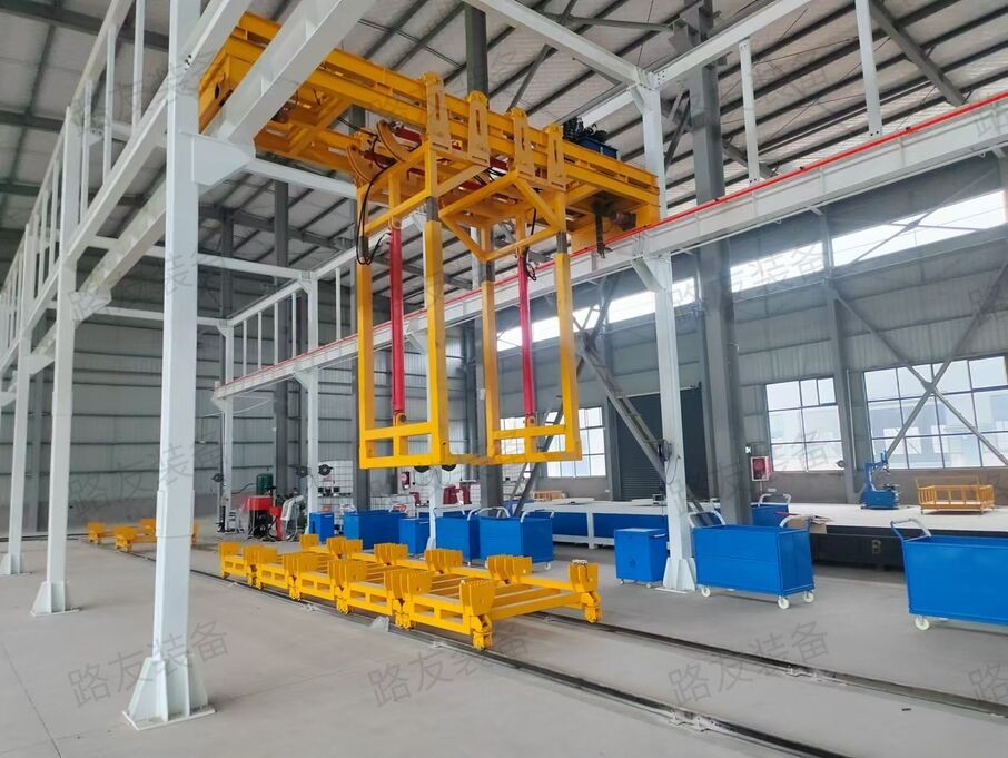 河南汝州路友報廢汽車拆解線安裝現場