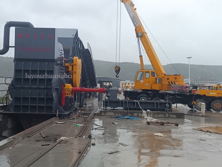 甘肅地區破碎機安裝接近尾聲